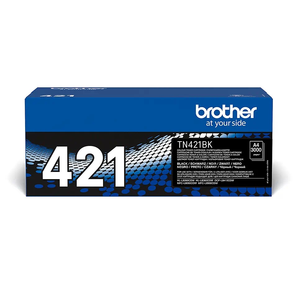 TN421BK BROTHER BLACK TONER 3000P