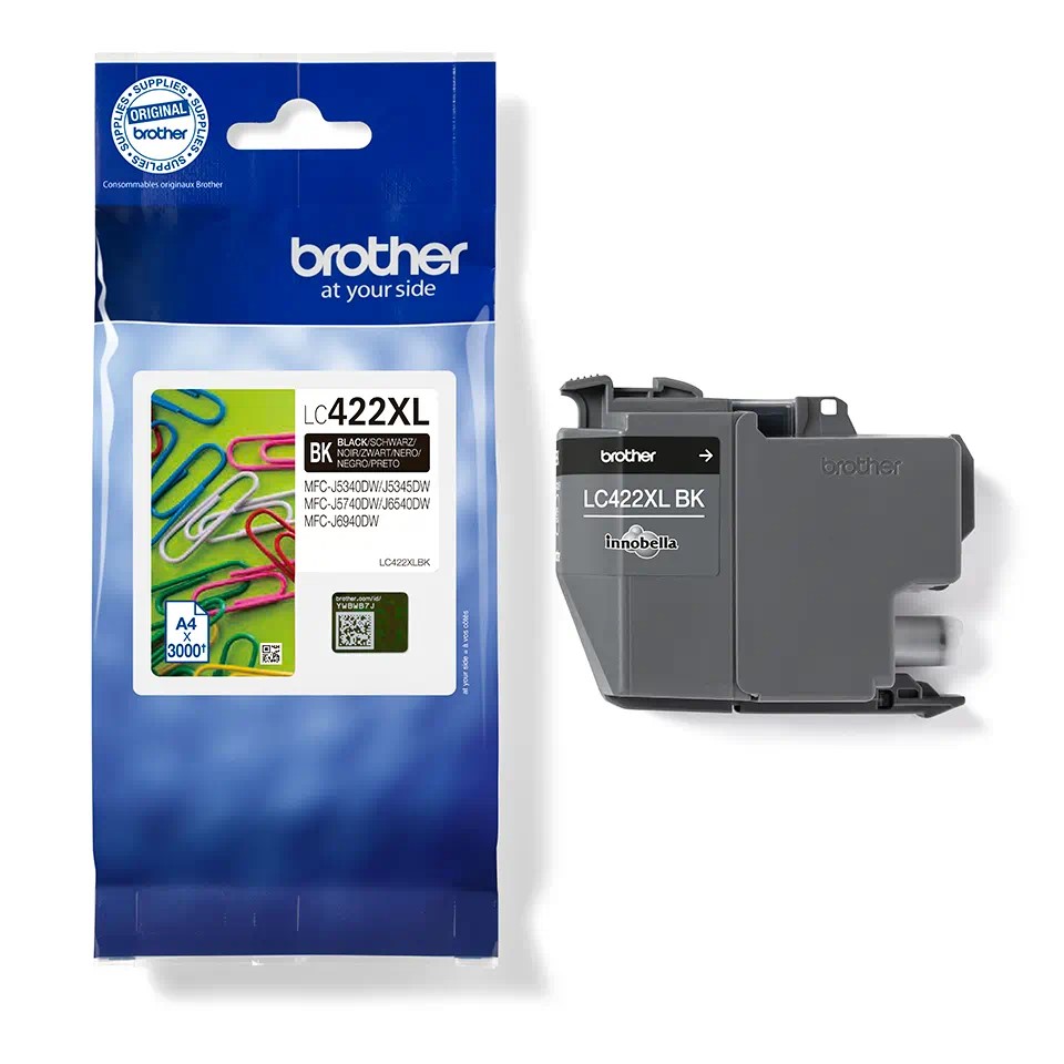 LC422XLBK Black ink cartridge 3000 pages MFCJ5340DW