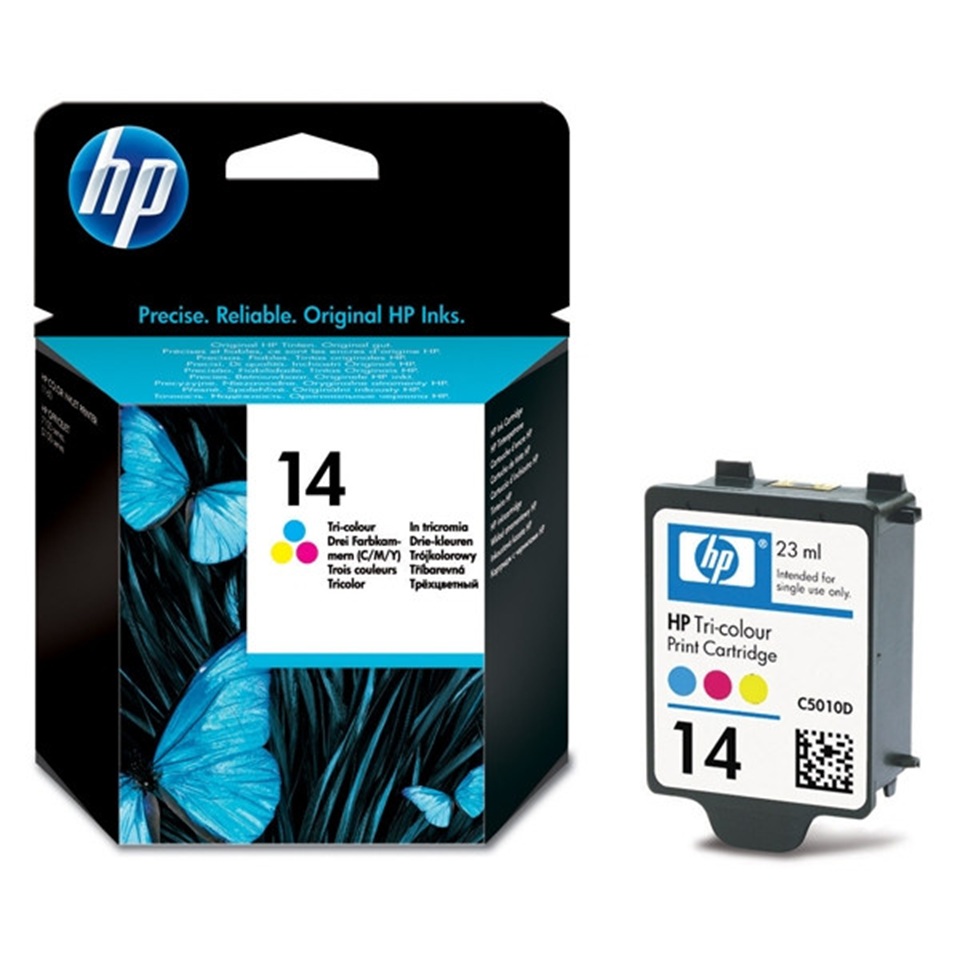 HP INK 14C CLR 23ml D125/135/145/7110