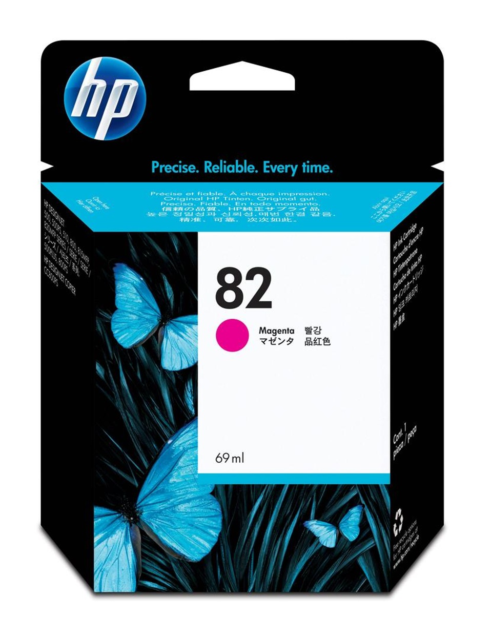 C4912A HP82 MAGENTA INK 69ml DJ 100/10/120/20/500/50/510/800/815/820