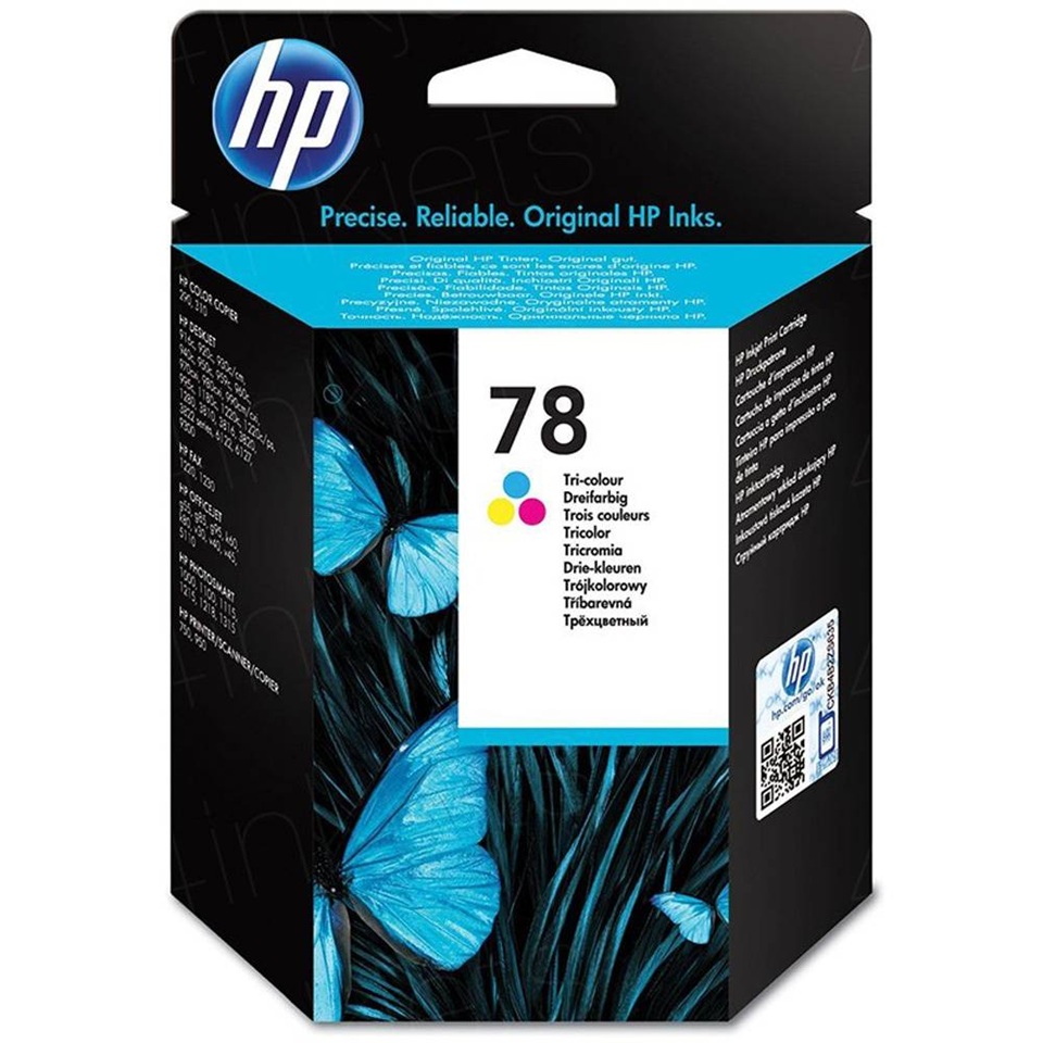 C6578DE(S) HP78 COLOR INK 450P CC180/190/280/290 DJ 1180/12XX/38XX/61XX/916/920