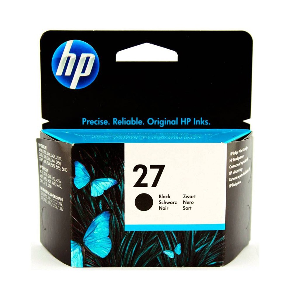 C8727AE HP27 BLACK INK 280P DJ 3320/3325/3420/3425/3520/3535/3550/3645/3647/3650