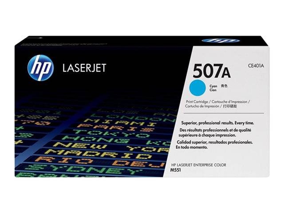 CE401A HP507A CYAN TONER 6000P LJ M551/500 MFP M575