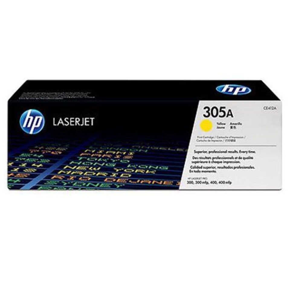 CE412A HP305A YELLOW TONER 300/400MFP