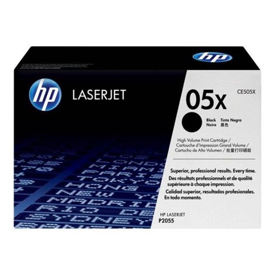 CE505X HP05X BLACK TONER 6500P LJ P2055