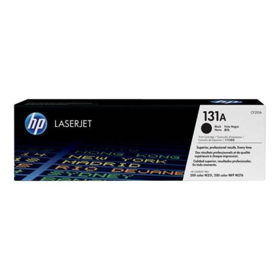 CF210A HP131A BLACK TONER 1600P LJ 200 color M251/200 color MFP M276