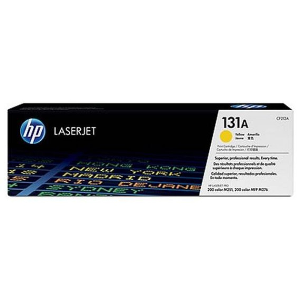 CF212A HP131A YELLOW TONER 1800P LJ 200 color M251/200 color MFP M276