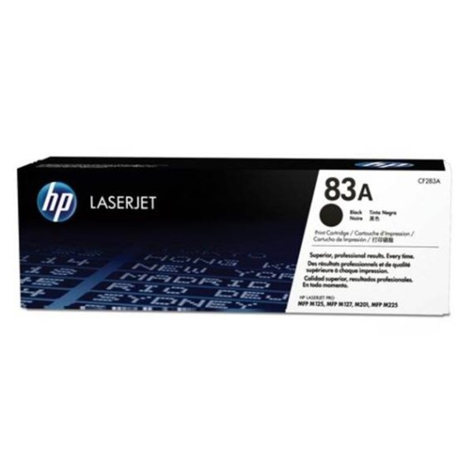CF283A HP83A BLACK TONER MFP125/127/201/225