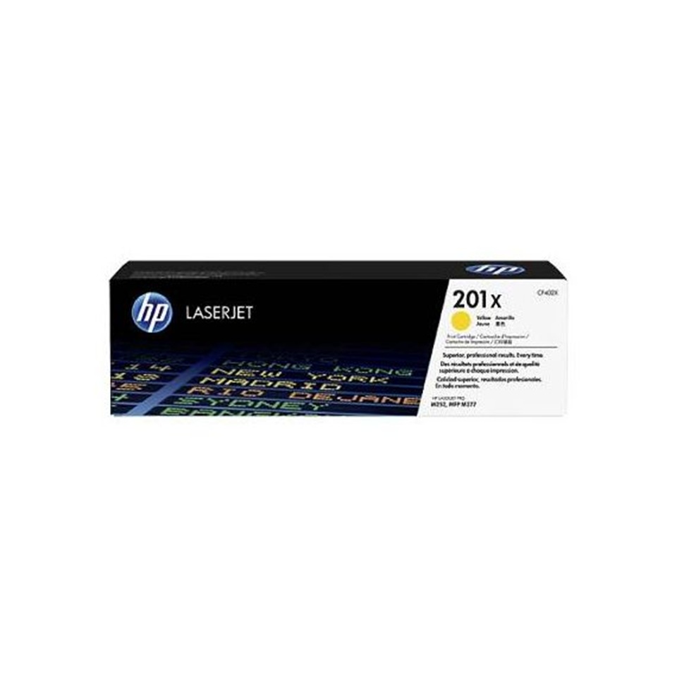 CF402X HP 201X YELLOW TONER PRO M252