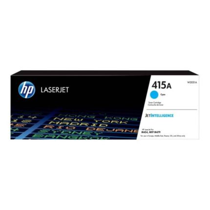 Cyan HP415A LaserJet Toner Cartridge - (W2031A) M454/MFPM479 -2100pages