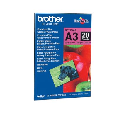 BP71GA3(S) BROTHER GLOSSY PHOTO PAPER A3