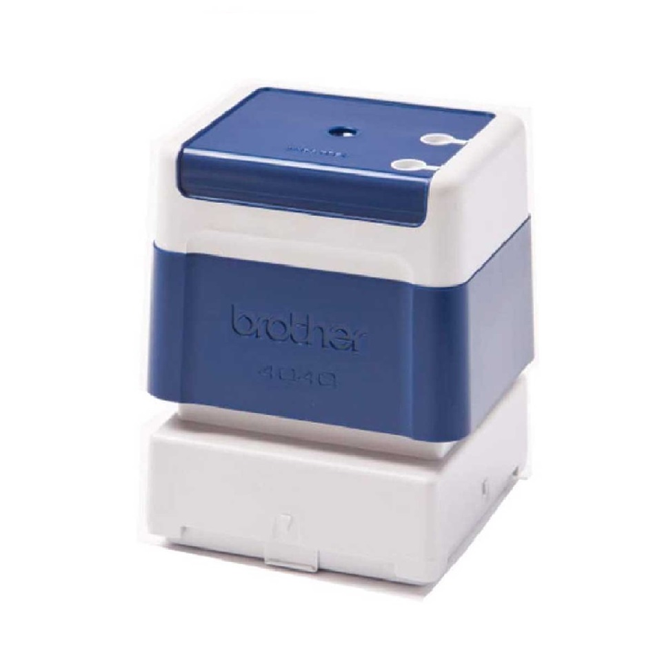 PR4040E BLUE 40 X 40(mm) BROTHER STAMP