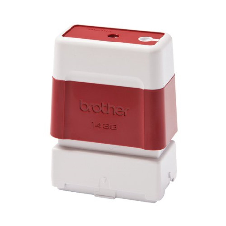 PR1438R RED 14 X 38(mm) BROTHER STAMP