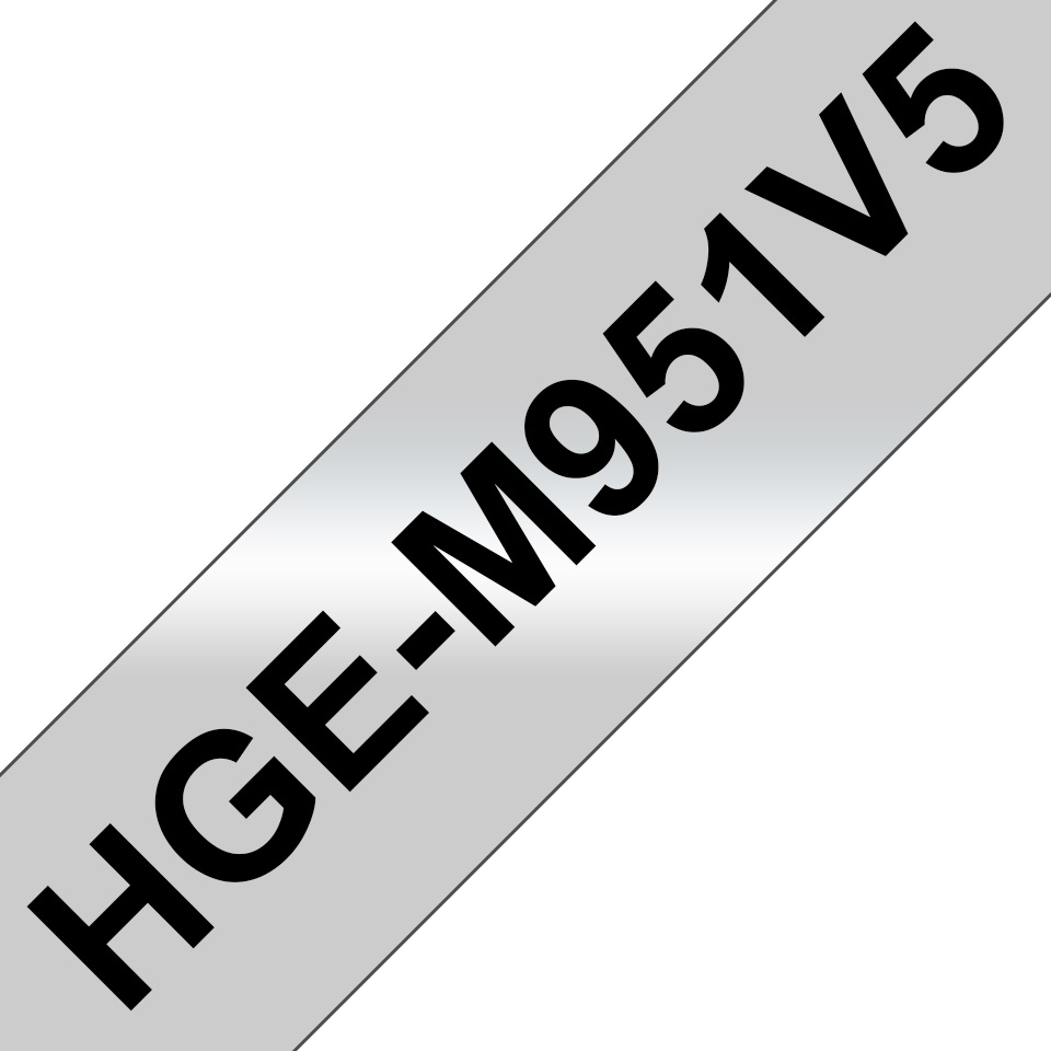 HGEM951V5 Black on Matt Silver