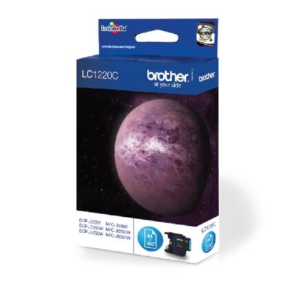 LC1220C BROTHER CYAN INK DCP525/725/925-MFCJ430/625/825/5910/6510/6910 300p