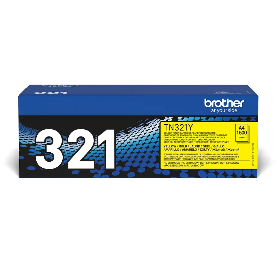 TN321Y BROTHER YELLOW TONER 1500P HLL8250CDN/DCPL8400CDN