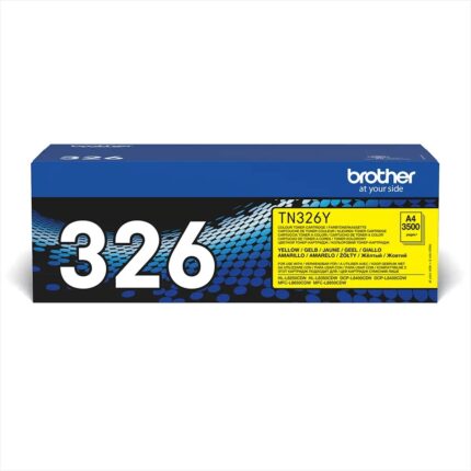 TN326Y BROTHER HIGH YIELD YELLOW TONER 3500P HLL8250CDN/DCPL8400CDN