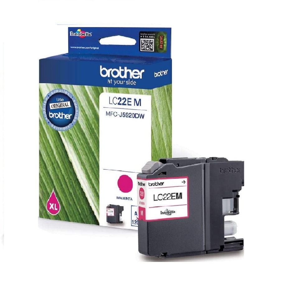 LC22EM BROTHER MAGENTA INK MFCJ5920DW