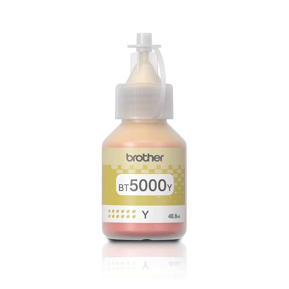 BT5000Y BROTHER YELLOW INK 5000P DCPT300/ DCPT510W / DCPT220 / 500W BT5000Y BROTHER YELLOW INK 5000P DCPT300/ DCPT510W / DCPT220 / 500W