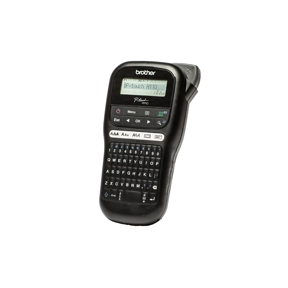PTH110 BROTHER Compact Label Printer (TZe Tapes) PTH110 BROTHER Compact Label Printer (TZe Tapes)