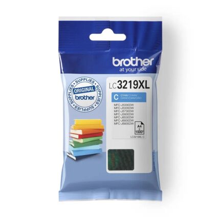 LC3219XLC BROTHER CYAN INK1500P MFCJ-5330/5335/5730/5930/6530/6930/6935
