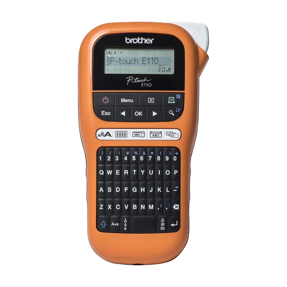PTE110VP BROTHER Handheld Label Printer (TZe Tapes) PTE110VP BROTHER Handheld Label Printer (TZe Tapes)