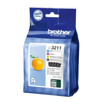 LC3211VAL VALUE PACK 4 200p (MFC-J491-890/DCPJ-774)