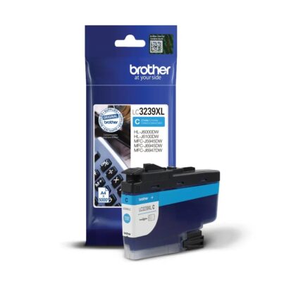 LC3239XLC INK CARTRIDGE CYAN 5000P MFCJ5945/MFCJ6945/MFCJ6947/HLLJ6000/HLLJ6100