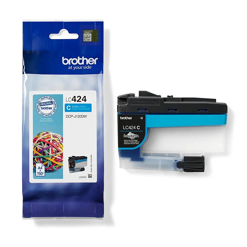 LC424C Cyan ink cartridge 750 pages DCP-J1200DW