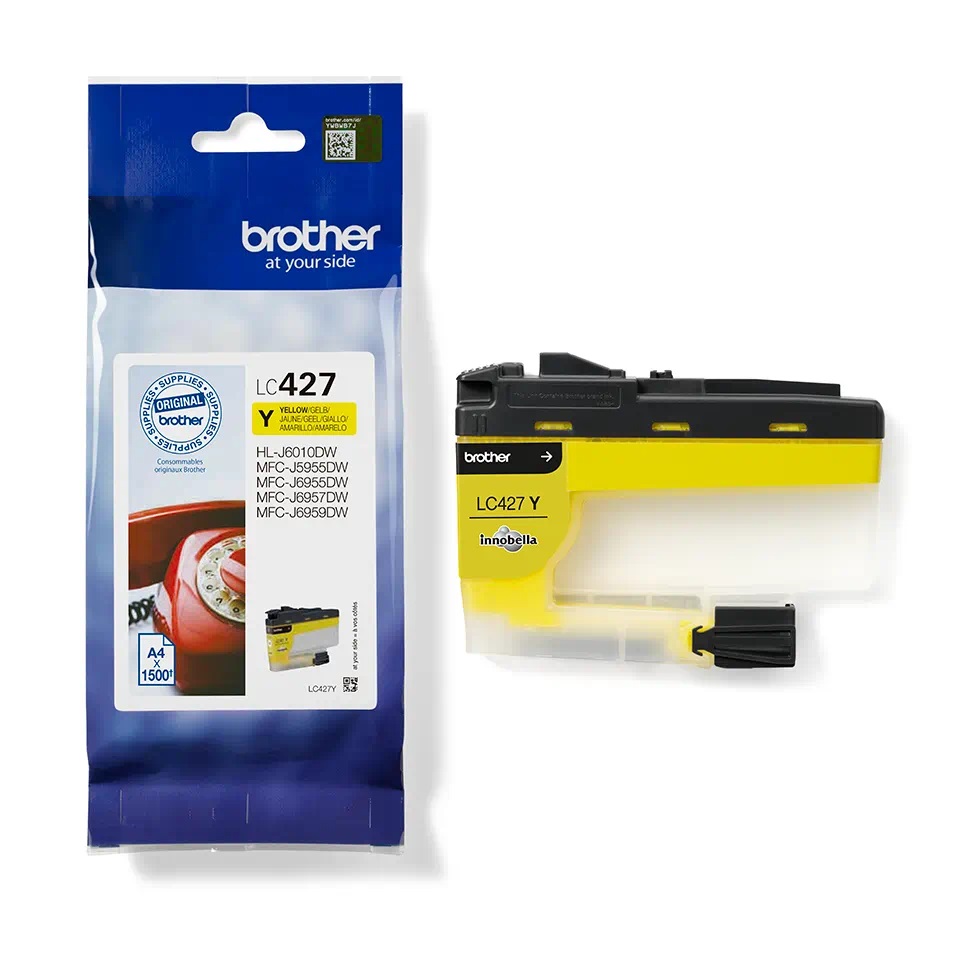 LC427Y Yellow ink cartridge 1500pages ( MFCJ5955DW