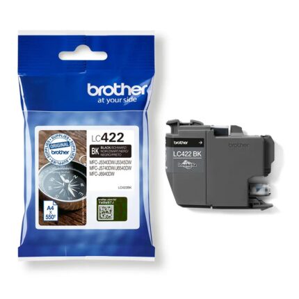 LC422BK Black ink cartridge 550 pages MFCJ5340DW