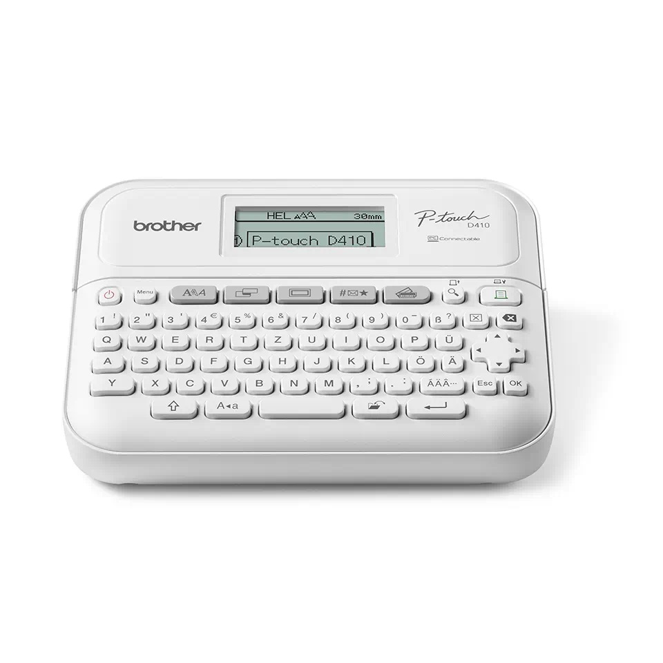 PTD410VP BROTHER Professional DesktopLabel Printer (TZe Tapes) PTD410VP BROTHER Professional DesktopLabel Printer (TZe Tapes)