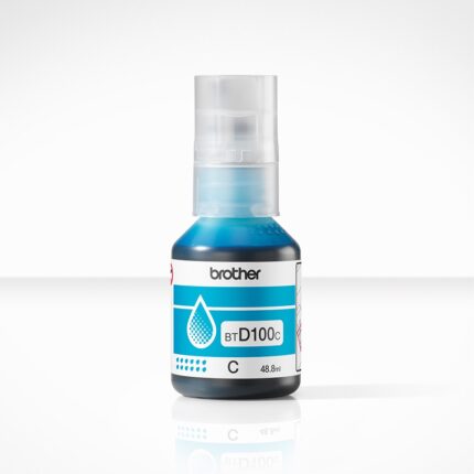 BTD100C CYAN 5000P BOTTLE INK DCPT430W/DCPT530DW/MFCT930DW