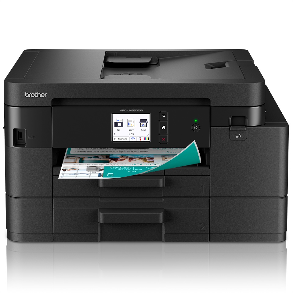 MFCJ4550DW BROTHER Colour Inkjet All-In-One Wireless (LC-527) Duplez & Wireless + 2 Trays MFCJ4550DW BROTHER Colour Inkjet All-In-One Wireless (LC-527) Duplez & Wireless + 2 Trays
