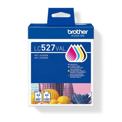 LC527VAL value pack ink cartridge 1300/900 pages ( MFCJ4350DW