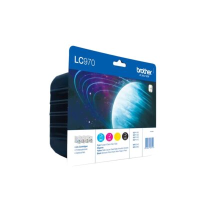 LC970 VALUE PACK BK 350p / C