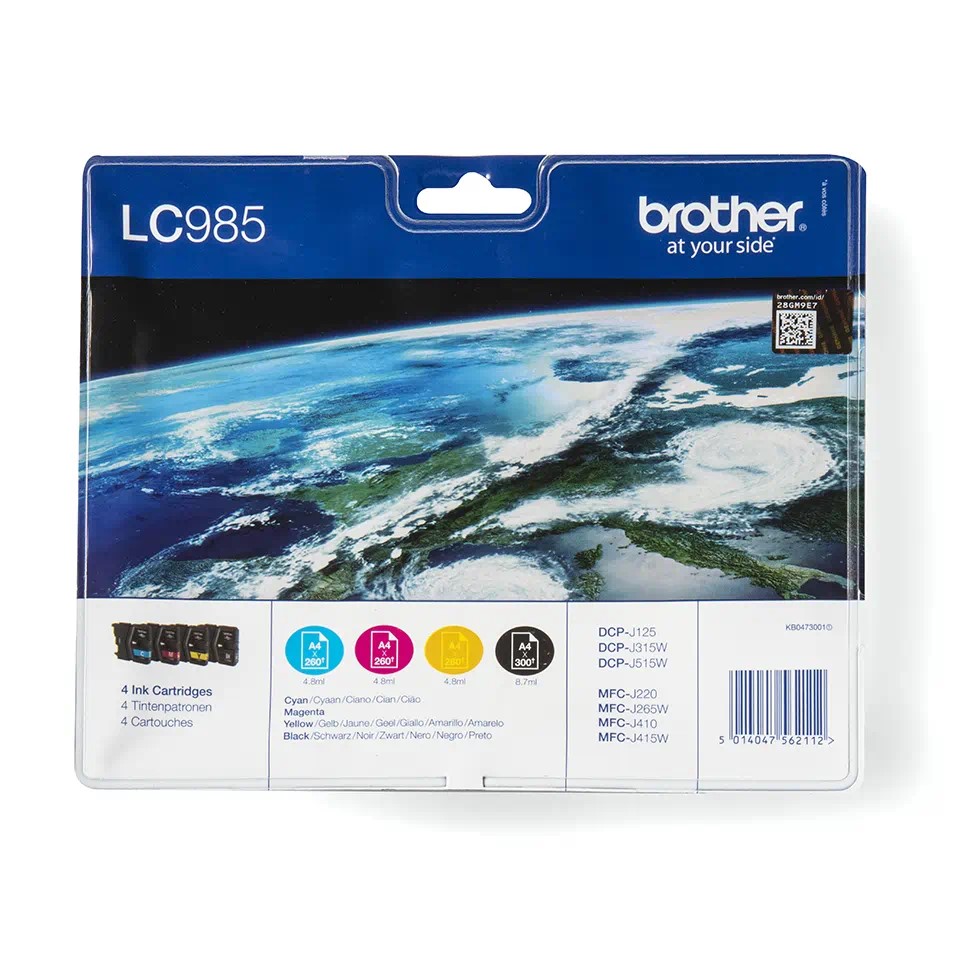 LC985 VALUE PACK BK 300p / C