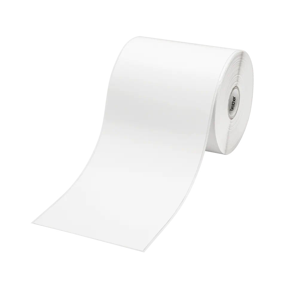 RDS01E2 THERMAL WHITE CONTINUOUS LABEL 102mm x 44
