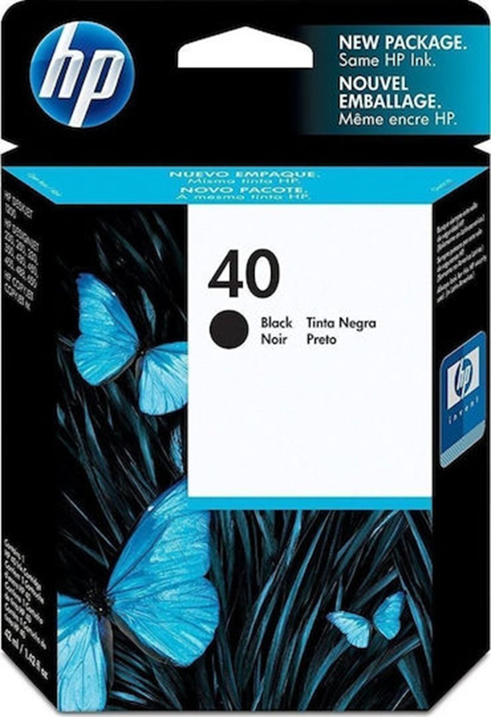 51640AA HP40 BLACK INK HP DESKJET 1200/HP COPYJET