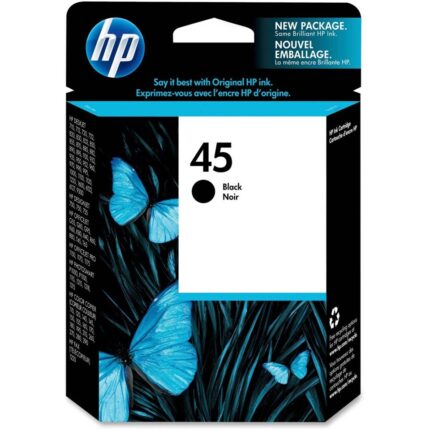 51645AE HP45A BLACK INK 42ml 930P DJ 700/750/755/1000/1100c/1120/1125c/1180C