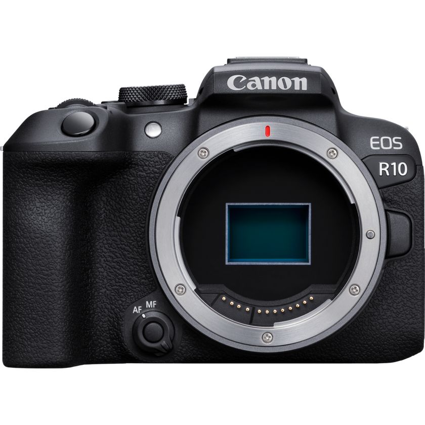 CANON DSLR EOS R10 BODY NO LENS ADAPTER INCLUDED