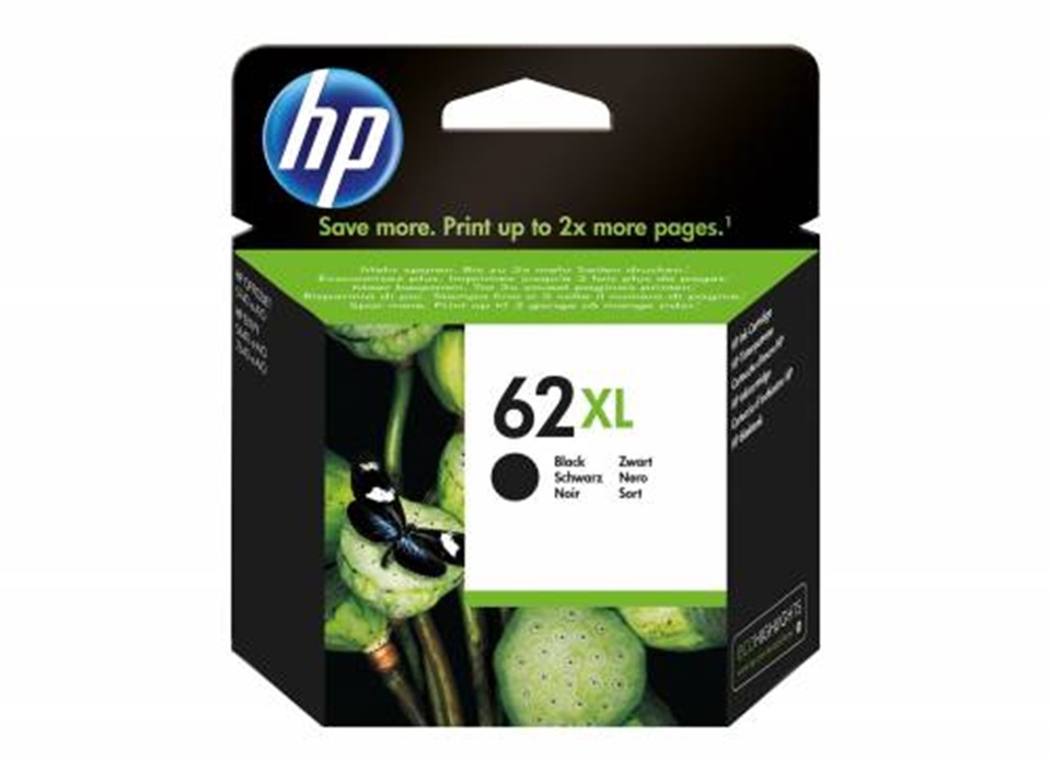 C2P05AE HP62XL BLACK INK HIGH CAPACITY C2P05AE HP62XL BLACK INK HIGH CAPACITY