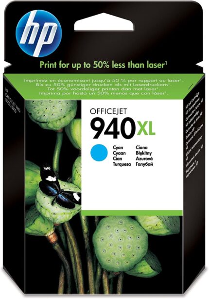 C4907AE HP940XL CYAN INK 1400P OJ Pro 8000/8500 Series/8500A Series