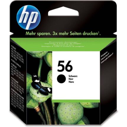 C6656A HP56 BLACK INK CARTRIDGE 520P DJ 450/51XX/55XX/56XX/5850/96XX/410/Fax1240