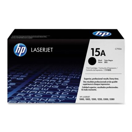 C7115A HP15A 2500P TONER BLK LJ 1000/1005/1200/1220/3300/3310/3320/3330/3380