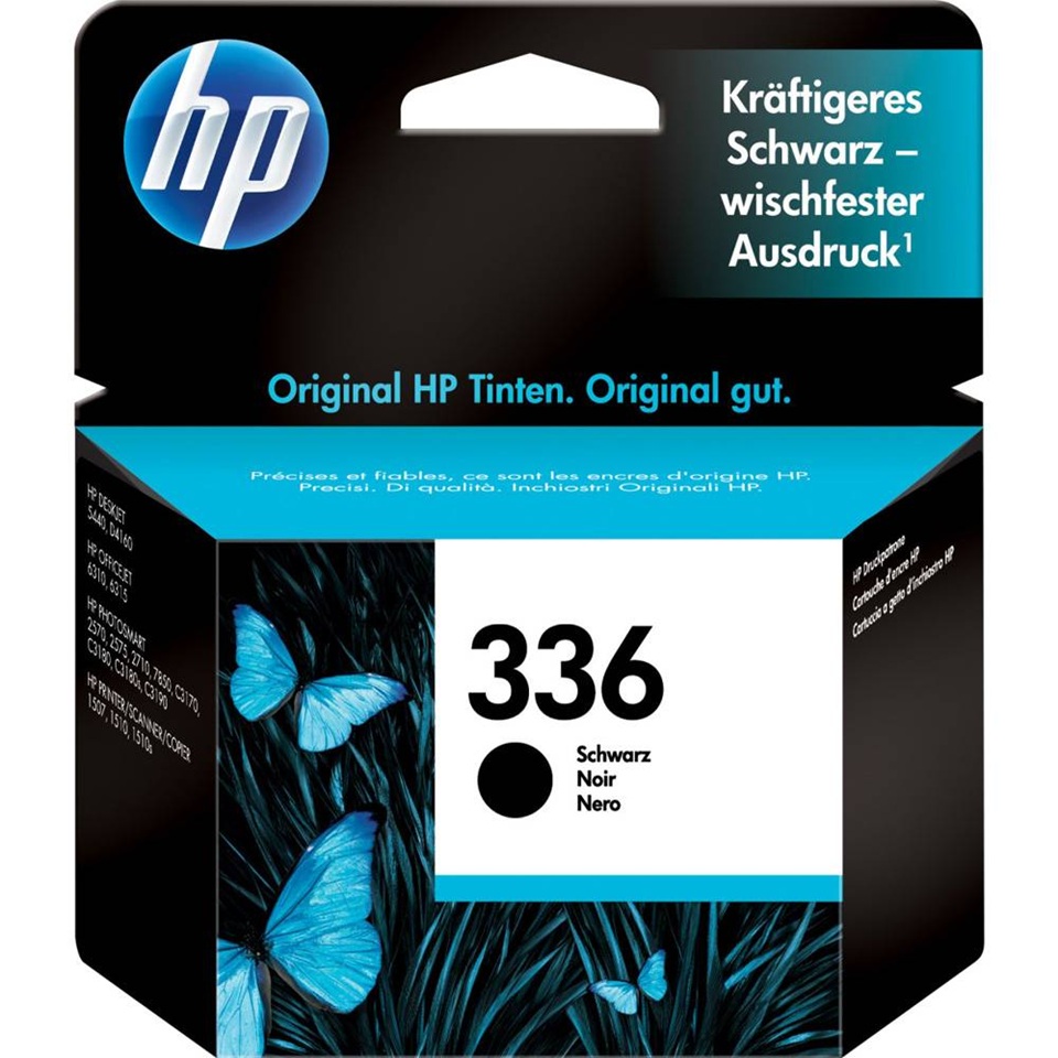 C9362EE HP336 BLACK INK DJ5440 OJ 6310 220P