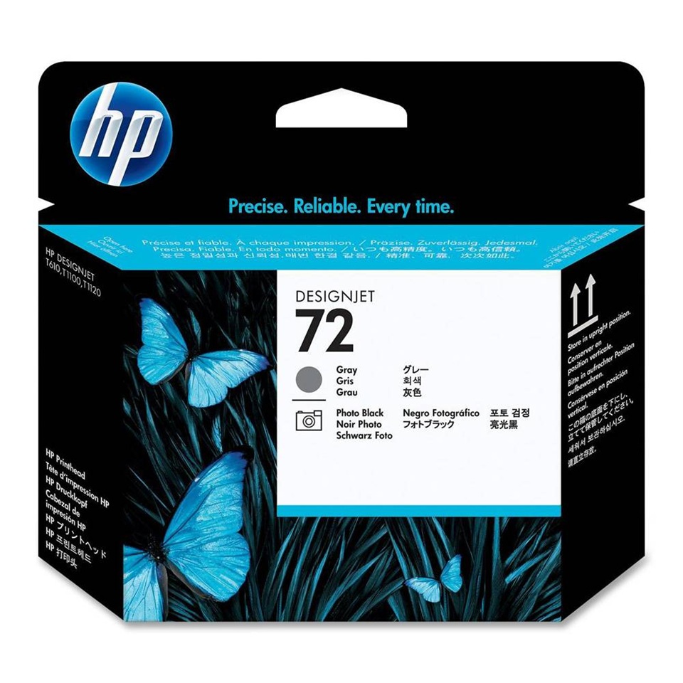 C9380A HP72 PRINTHEAD GREY & PHOTO BLACK T610/620/770/790/1100/1120/
