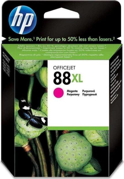C9392AE HP88XL MAGENTA INK 1980P OJ K5400/K550/K8600/L7480/L7580/L7680/L7780