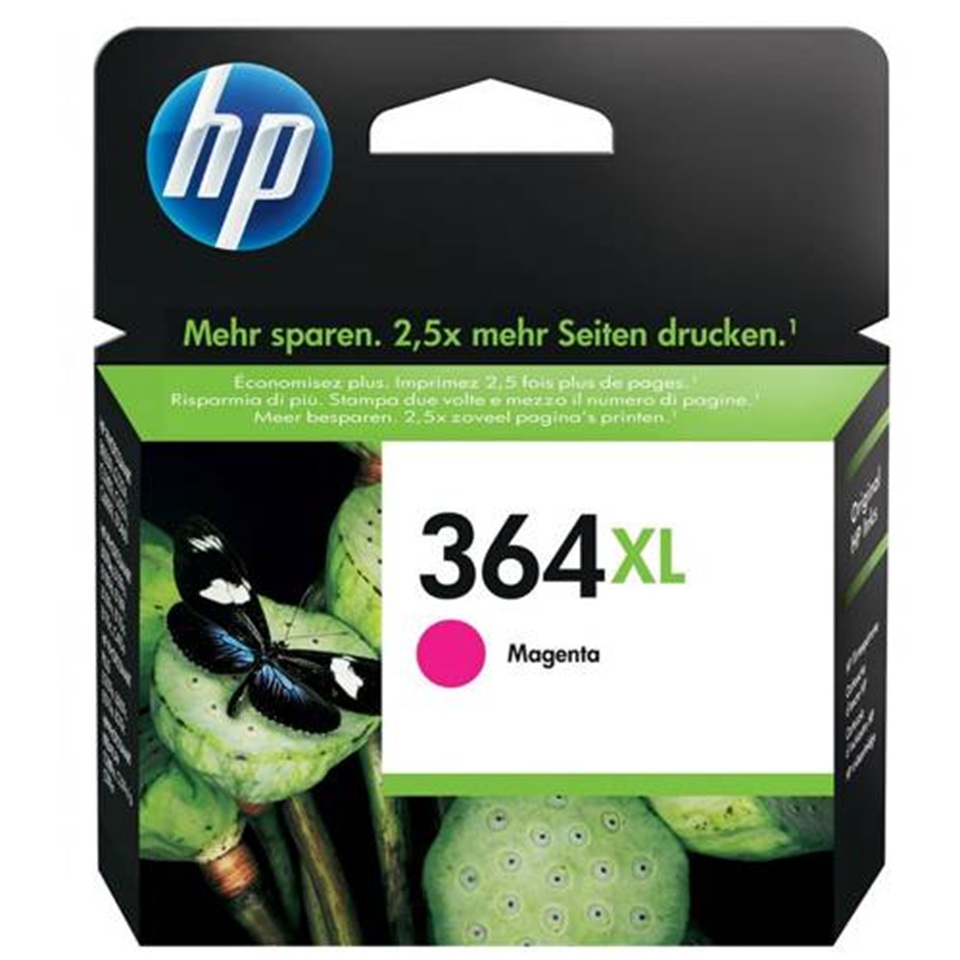 CB324EE HP364XL MAGENTA INK 750P DJ 3520/3522/3526 OJ 4620/4622