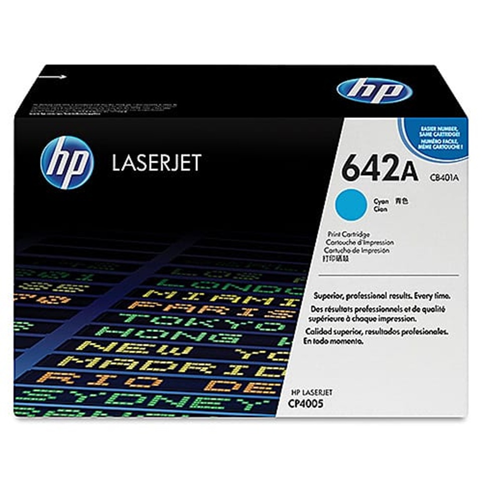 CB401A HP642A CYAN TONER 7500P CP4005